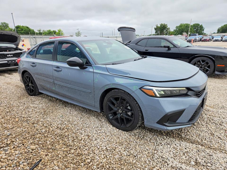 2024 Honda Civic მანქანა იყიდება აუქციონზე, vin: 2HGFE2F53RH577545, აუქციონის ნომერი: 58415436