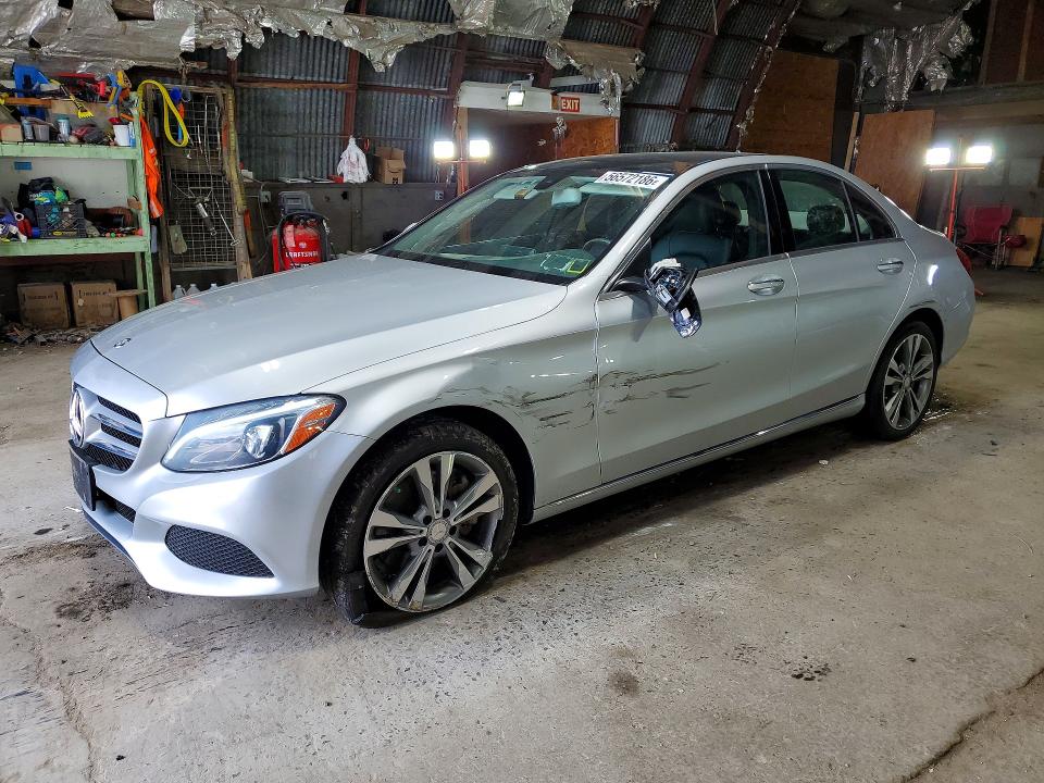 2016 Mercedes-benz C მანქანა იყიდება აუქციონზე, vin: 55SWF4KB9GU173654, აუქციონის ნომერი: 56572186