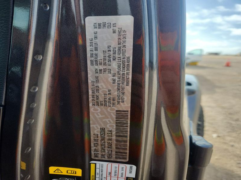2022 Jeep Wrangler Unlimited მანქანა იყიდება აუქციონზე, vin: 1C4HJXEG3NW253865, აუქციონის ნომერი: 56456866