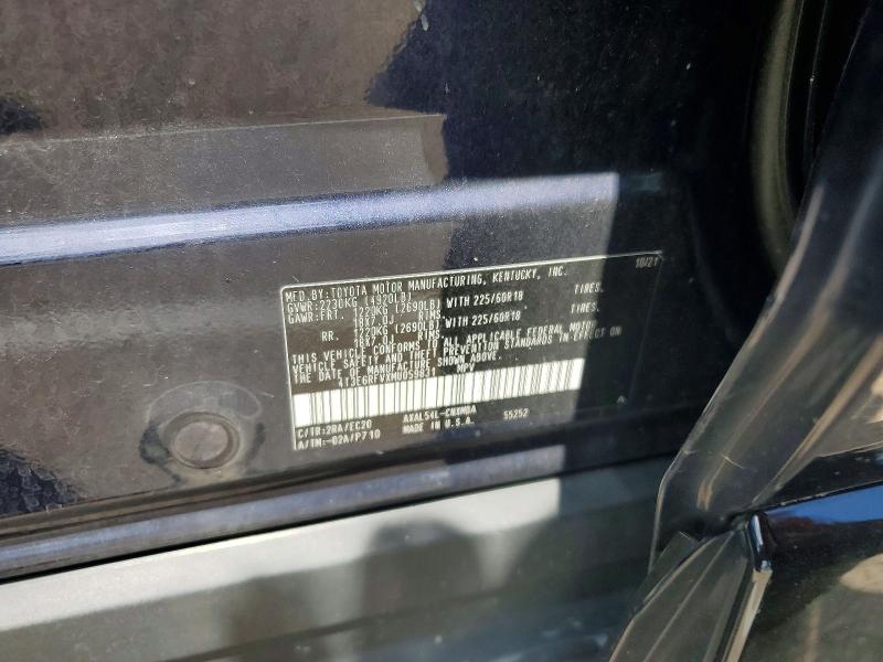 Продаж на аукціоні авто 2021 Toyota Rav4, vin: 4T3E6RFVXMU059831, номер лоту: 58029286