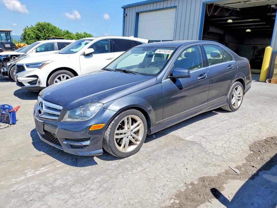 Auction sale of the 2013 Mercedes-benz C, vin: WDDGF8AB4DR296109, lot number: 54774416