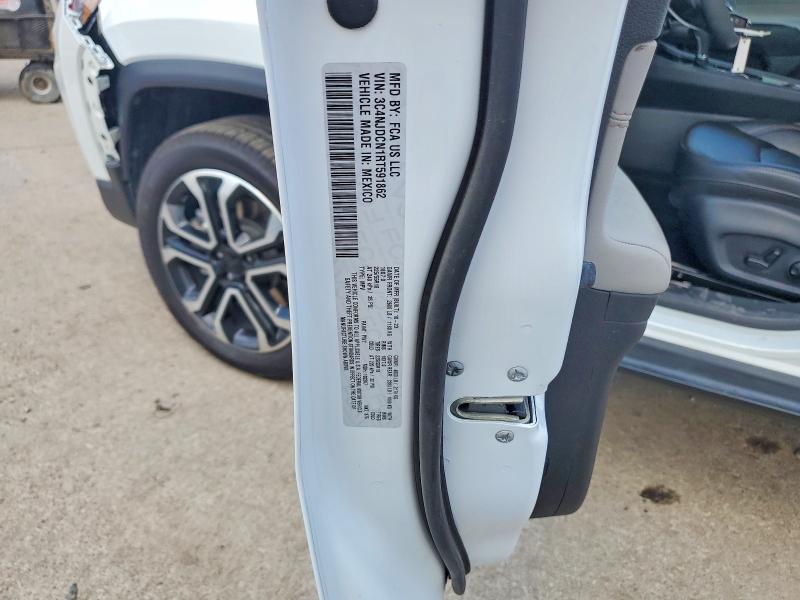 58330016 :رقم المزاد ، 3C4NJDCN1RT591862 vin ، 2024 Jeep Compass مزاد بيع