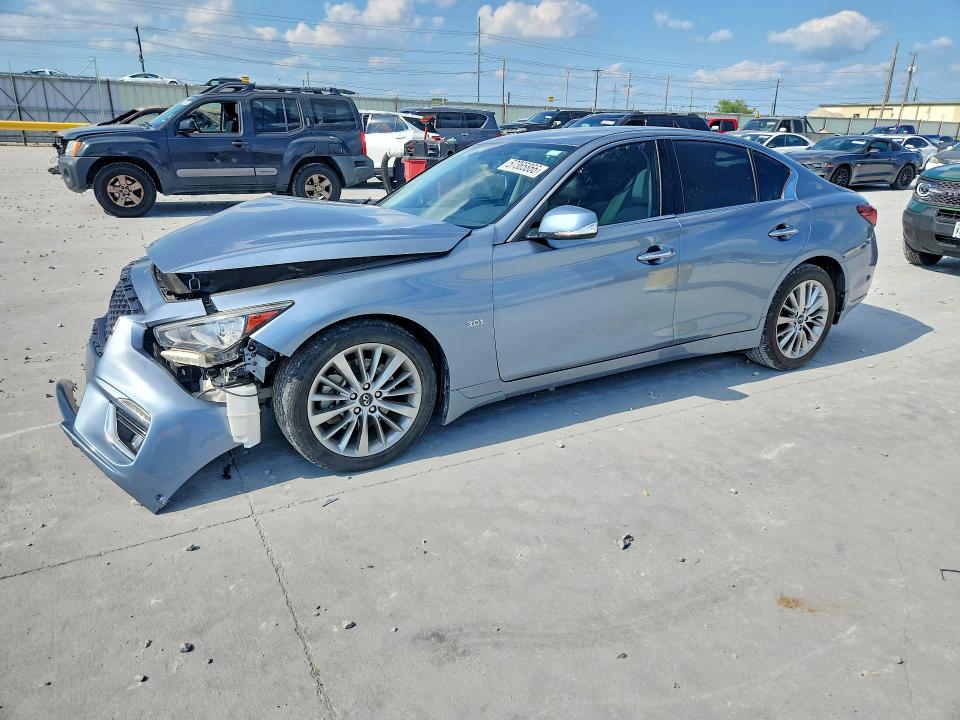 2019 Infiniti Q50 მანქანა იყიდება აუქციონზე, vin: JN1EV7AP9KM515380, აუქციონის ნომერი: 57365866