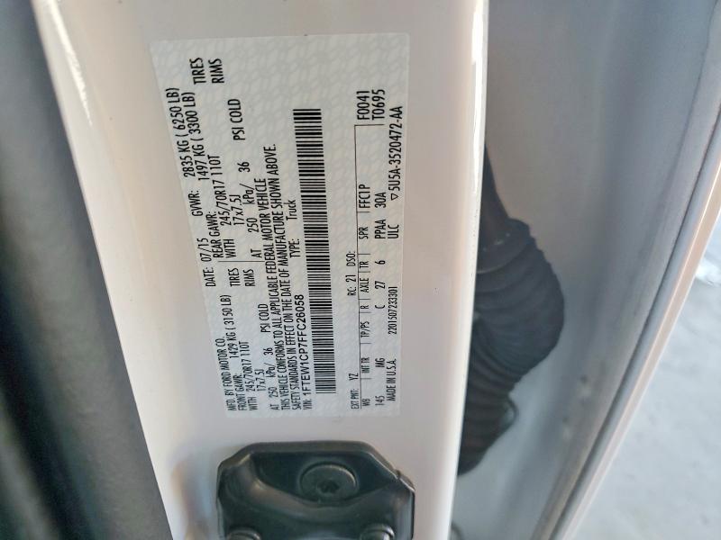 55786536 :رقم المزاد ، 1FTEW1CP7FFC26058 vin ، 2015 Ford F150 مزاد بيع