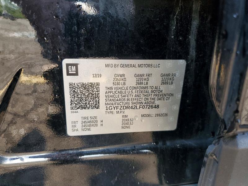 Продажа на аукционе авто 2020 Cadillac Xt4, vin: 1GYFZDR42LF072648, номер лота: 58696456
