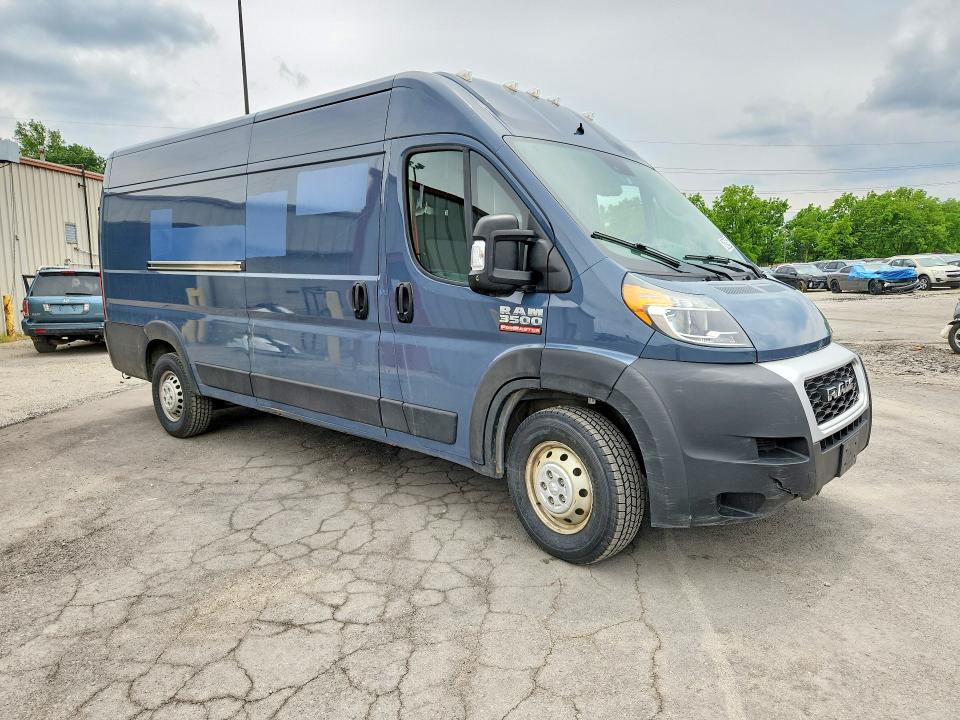 54839836 :رقم المزاد ، 3C6MRVJG4ME544943 vin ، 2021 Ram Promaster 3500 مزاد بيع
