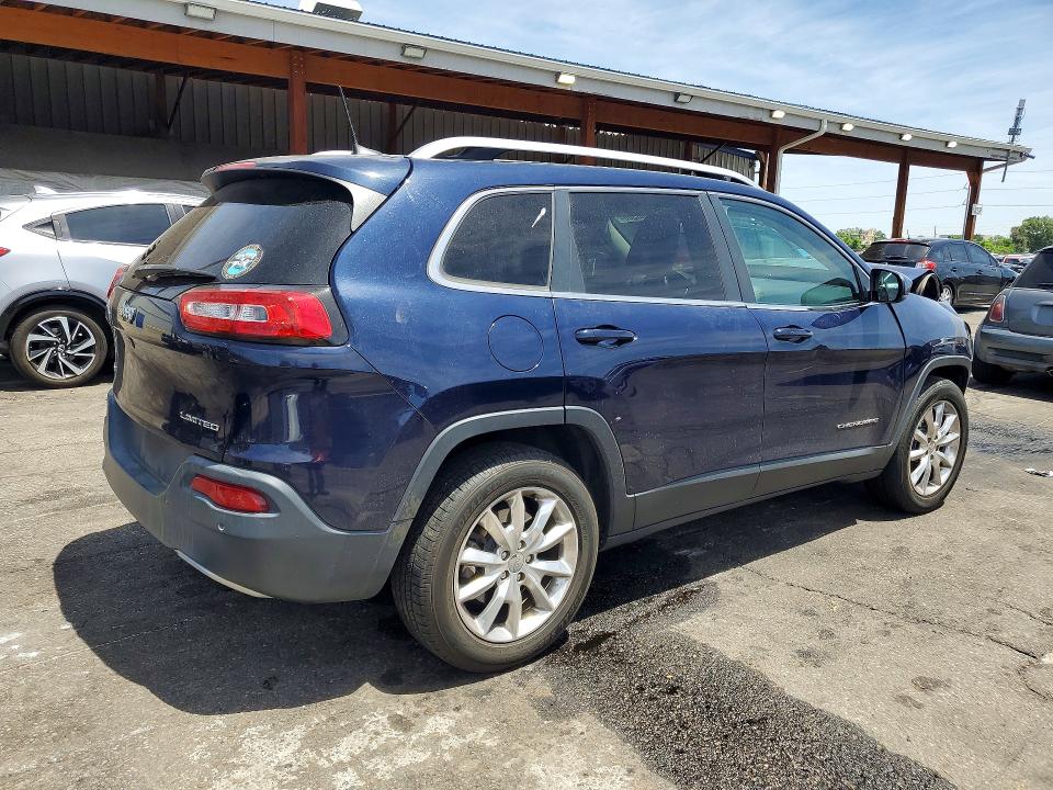 2016 Jeep Cherokee მანქანა იყიდება აუქციონზე, vin: 1C4PJMDB7GW199537, აუქციონის ნომერი: 57960366