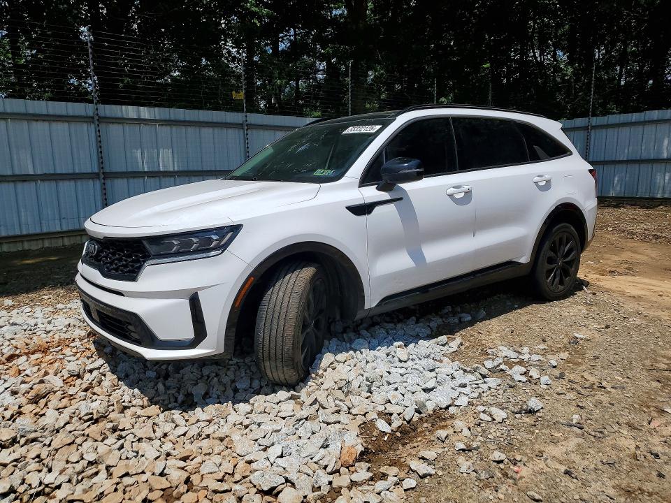 55332126 :رقم المزاد ، 5XYRKDLF7MG057272 vin ، 2021 Kia Sorento مزاد بيع