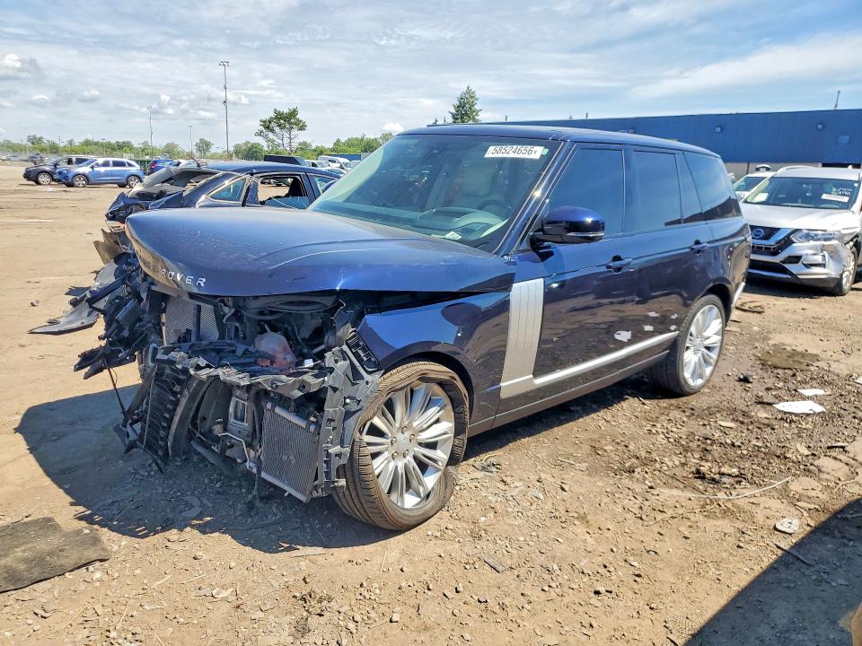 58524656 :رقم المزاد ، SALGS2RU6LA586981 vin ، 2020 Land Rover Range Rover مزاد بيع
