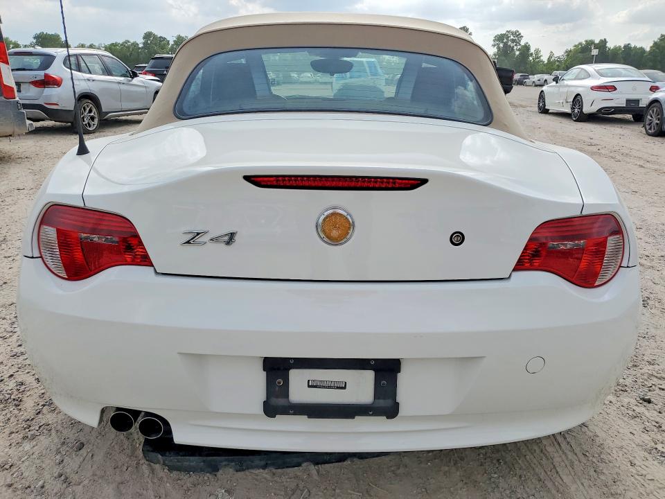 2006 Bmw Z4 მანქანა იყიდება აუქციონზე, vin: 4USBU33536LW68141, აუქციონის ნომერი: 55858996