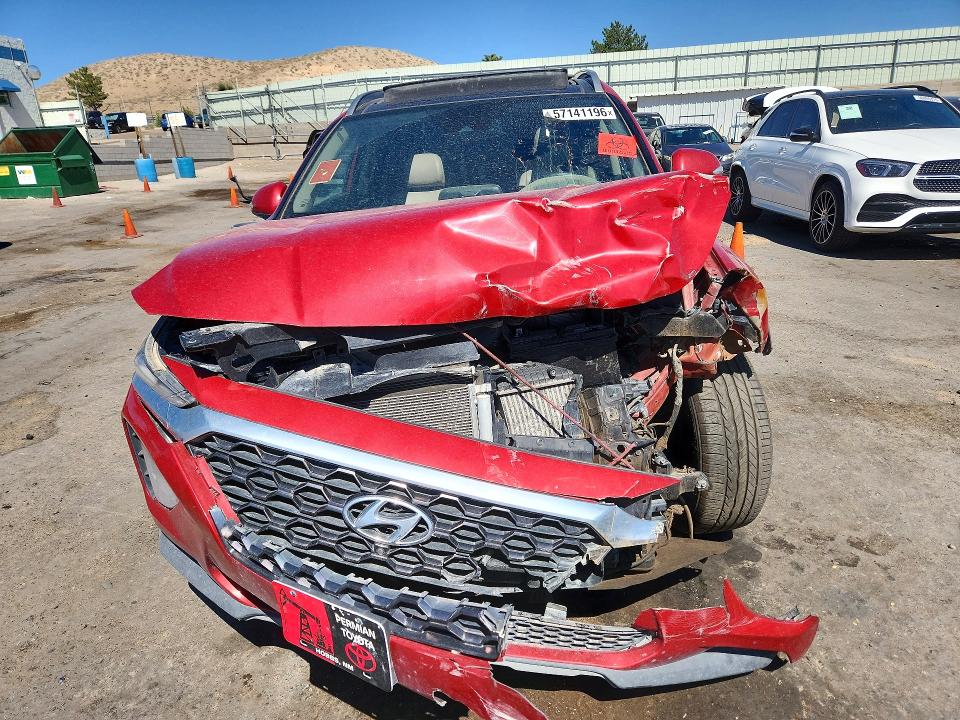 57141196 :رقم المزاد ، 5NMS53AA2KH048752 vin ، 2019 Hyundai Santa Fe مزاد بيع