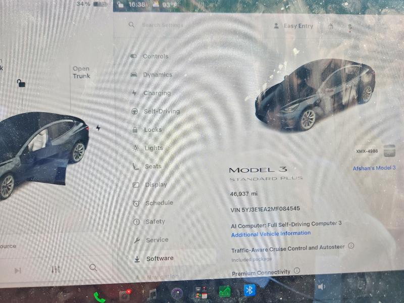 2021 Tesla Model 3 მანქანა იყიდება აუქციონზე, vin: 5YJ3E1EA2MF084545, აუქციონის ნომერი: 56654416