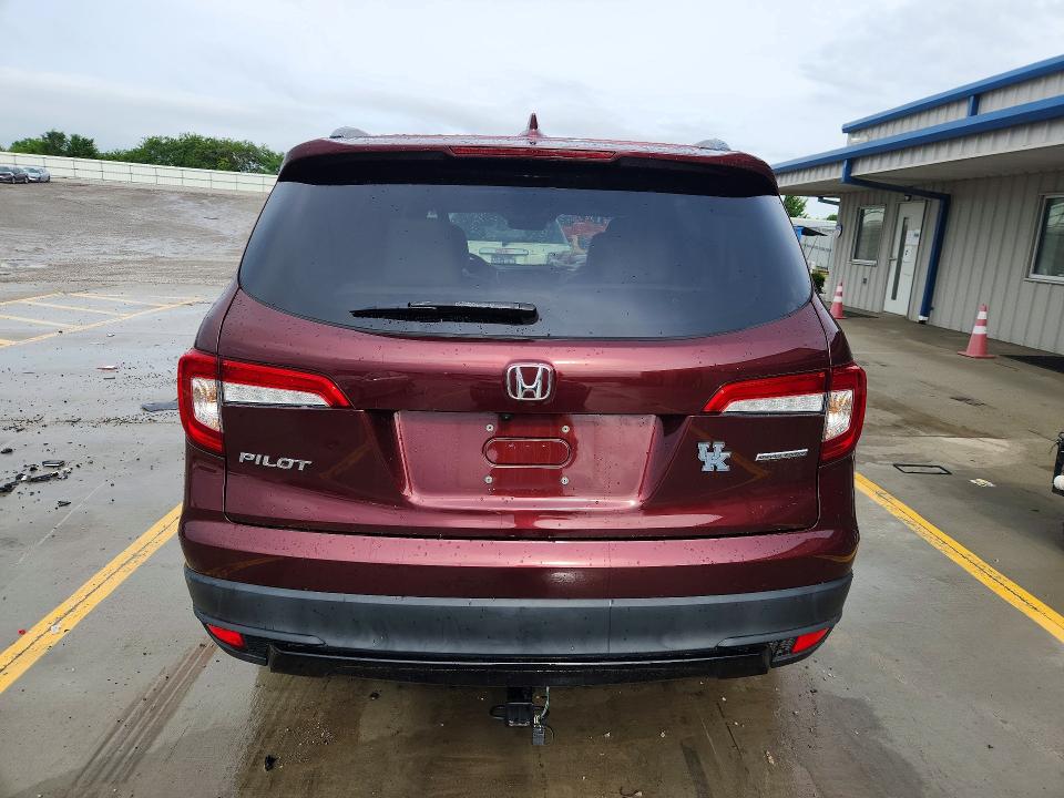 56733466 :رقم المزاد ، 5FNYF5H23NB022037 vin ، 2022 Honda Pilot مزاد بيع