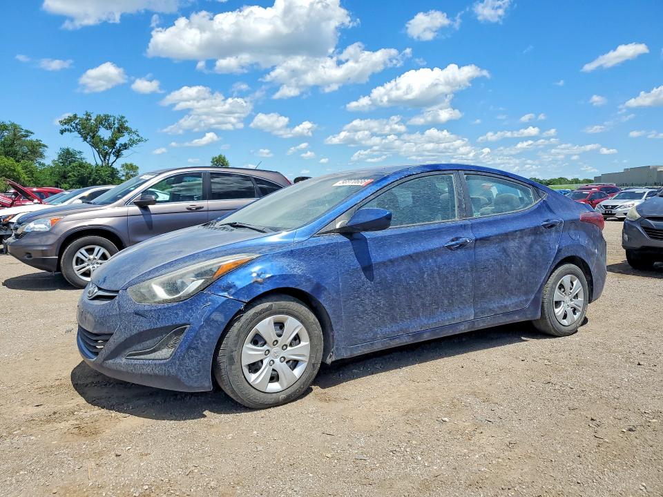 Продажа на аукционе авто 2016 Hyundai Elantra, vin: 5NPDH4AE0GH787573, номер лота: 56970686