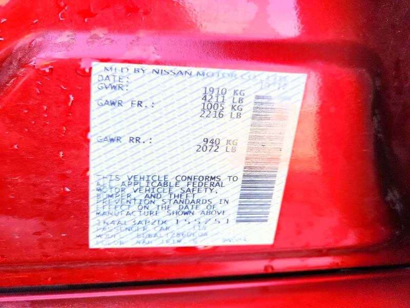 2013 Nissan Altima მანქანა იყიდება აუქციონზე, vin: 1N4AL3AP2DC155751, აუქციონის ნომერი: 56591616