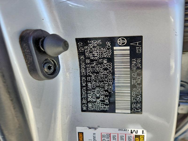 Продажа на аукционе авто 2011 Toyota Corolla, vin: JTDBU4EE8B9124203, номер лота: 57254086