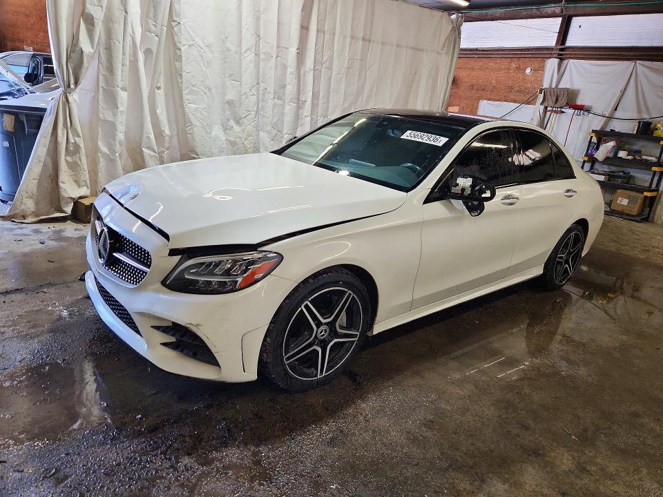 55692936 :رقم المزاد ، 55SWF8EBXKU289277 vin ، 2019 Mercedes-benz C مزاد بيع