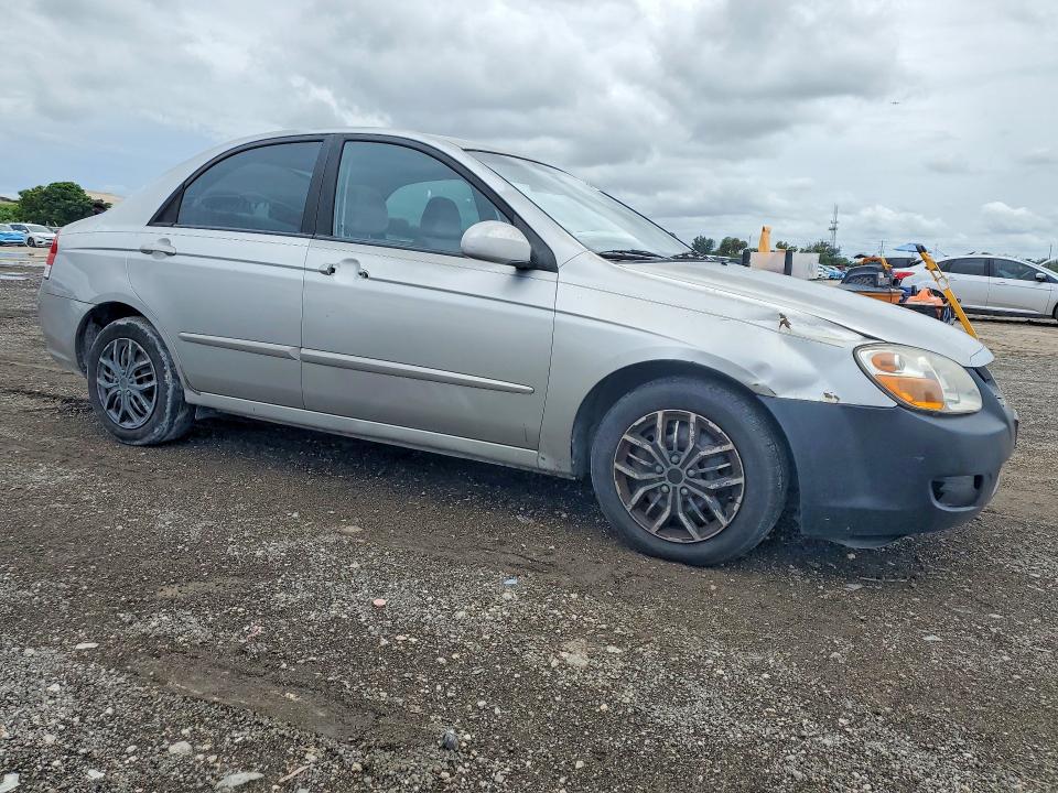 55951666 :رقم المزاد ، KNAFE121185521151 vin ، 2008 Kia Spectra مزاد بيع