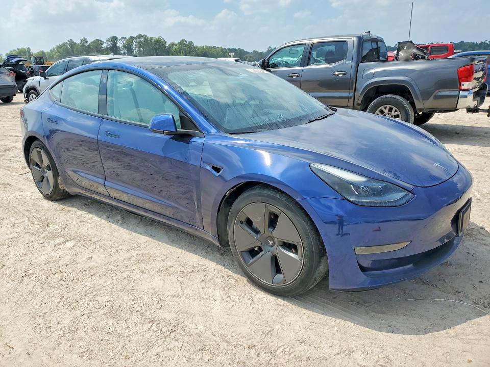 58064286 :رقم المزاد ، 5YJ3E1EA9MF989798 vin ، 2021 Tesla Model 3 مزاد بيع