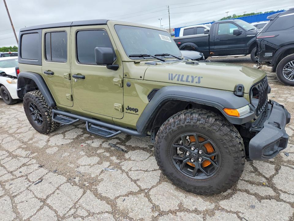 56956466 :رقم المزاد ، 1C4PJXDN8SW509814 vin ، 2025 Jeep Wrangler مزاد بيع
