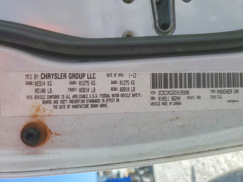 Продаж на аукціоні авто 2012 Chrysler 300, vin: 2C3CCACG3CH195096, номер лоту: 56042676