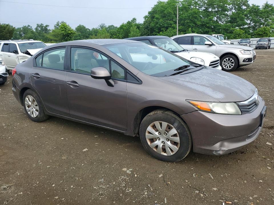 2012 Honda Civic მანქანა იყიდება აუქციონზე, vin: 2HGFB2F50CH569323, აუქციონის ნომერი: 56990406