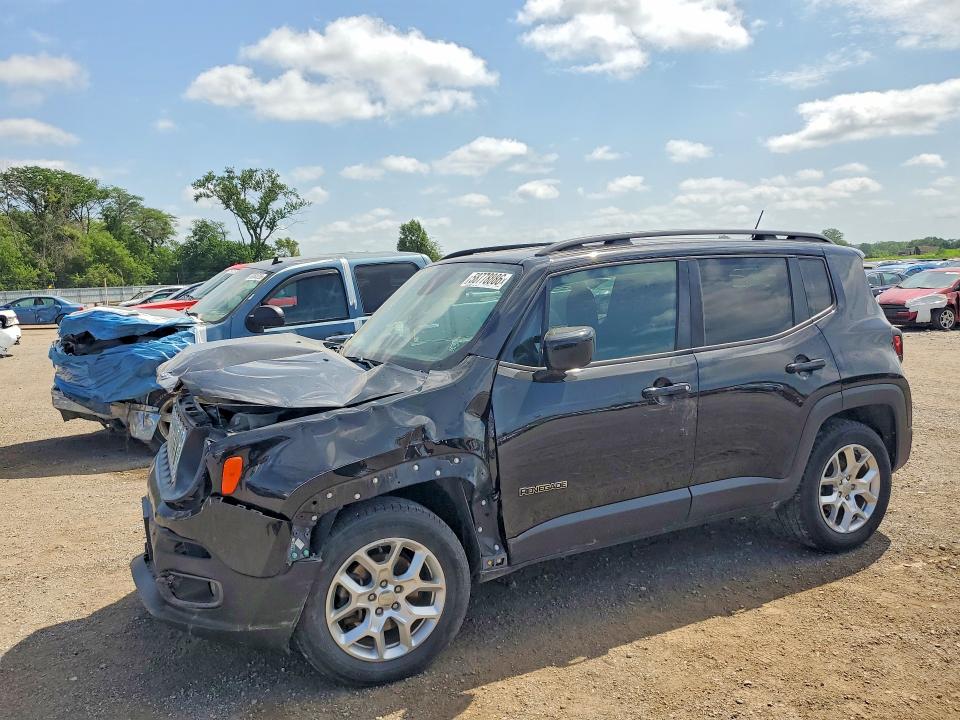 Продажа на аукционе авто 2016 Jeep Renegade, vin: ZACCJBBT5GPD89672, номер лота: 58778886