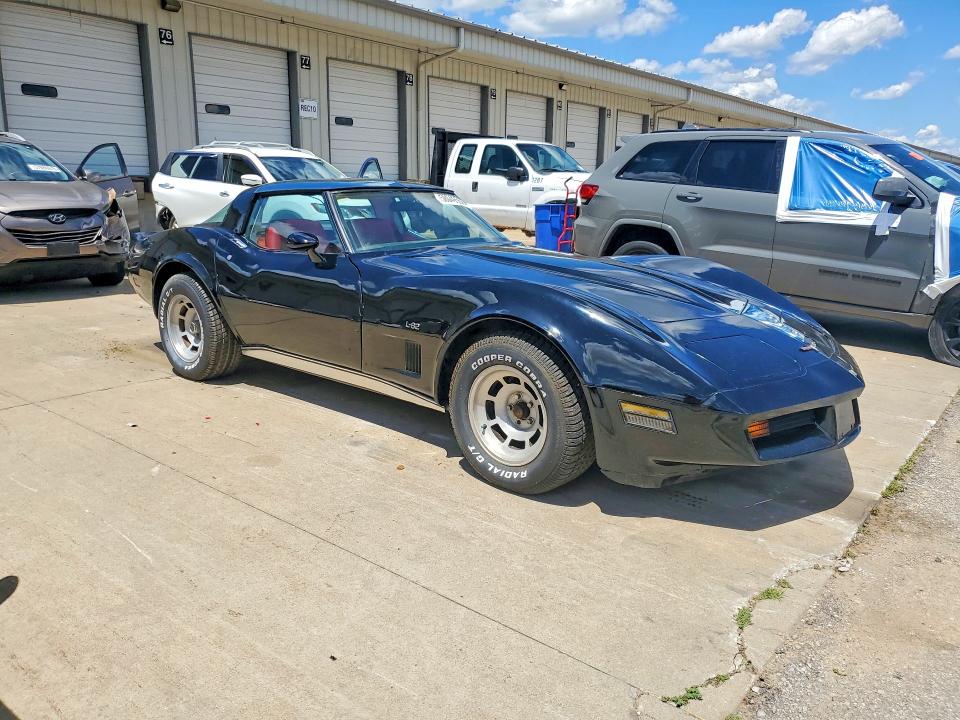 58049556 :رقم المزاد ، 1Z876AS433561 vin ، 1980 Chevrolet Corvette مزاد بيع