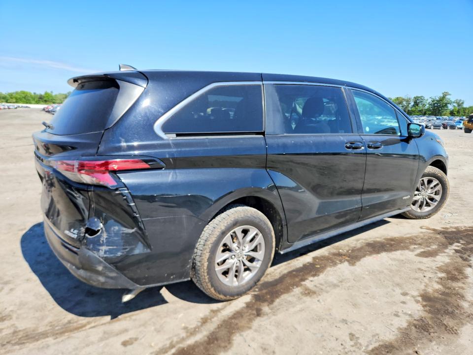 Aukcja sprzedaży 2021 Toyota Sienna, vin: 5TDKRKEC8MS044313, numer aukcji: 55850426