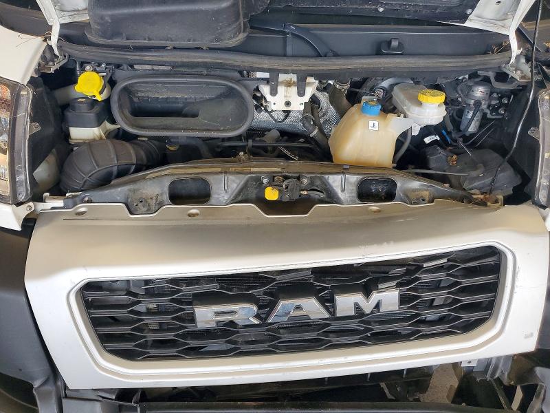 54948056 :رقم المزاد ، 3C6TRVAGXKE502785 vin ، 2019 Ram Promaster 1500 مزاد بيع