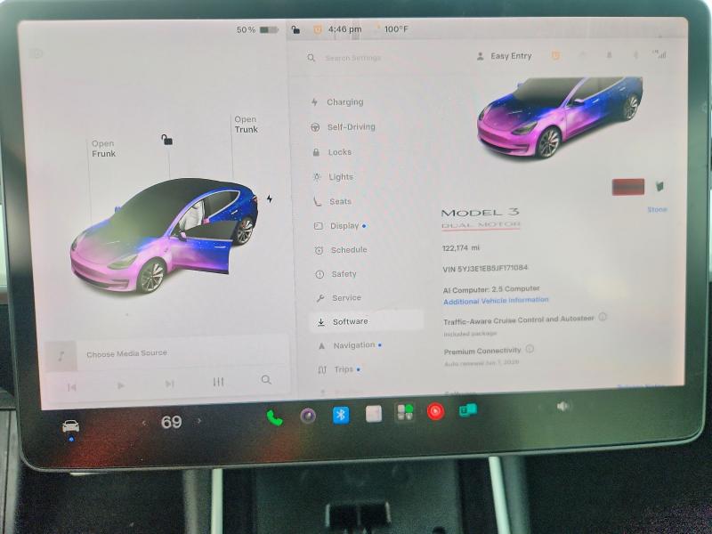 Продаж на аукціоні авто 2018 Tesla Model 3, vin: 5YJ3E1EB5JF171084, номер лоту: 54296076