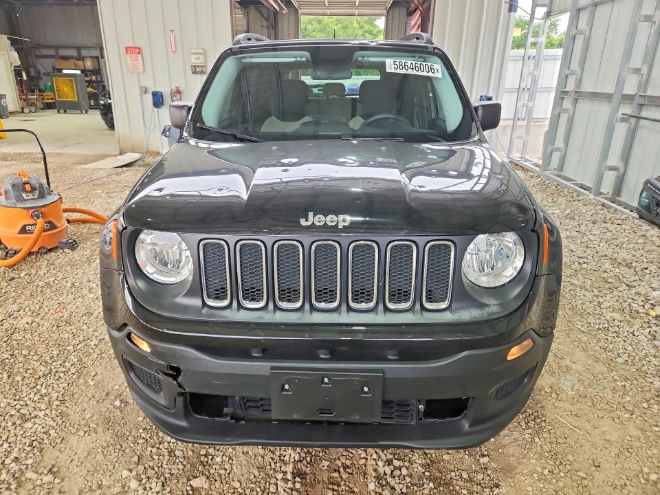 Продажа на аукционе авто 2017 Jeep Renegade, vin: ZACCJAAB7HPF61561, номер лота: 58646006