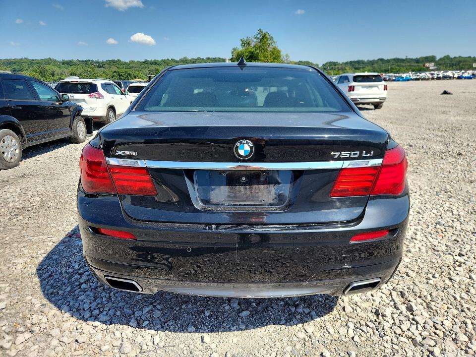 2015 Bmw 750 მანქანა იყიდება აუქციონზე, vin: WBAYF8C50FD654793, აუქციონის ნომერი: 56671256