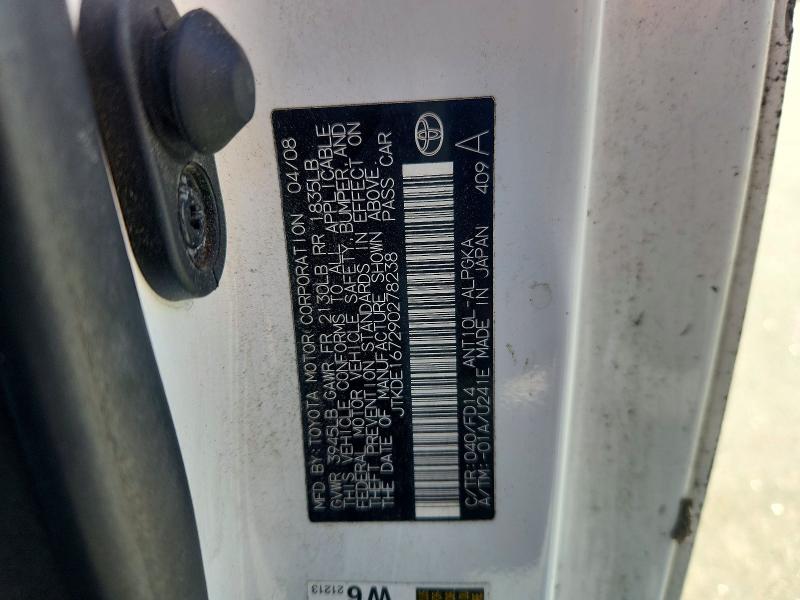 Продажа на аукционе авто 2009 Scion Tc, vin: JTKDE167290278238, номер лота: 57587166