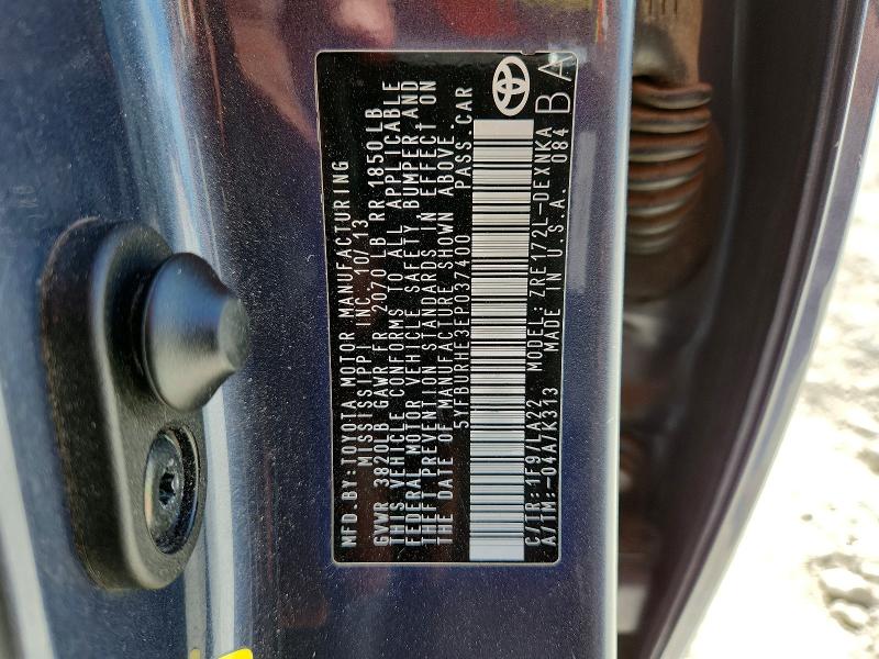 2014 Toyota Corolla მანქანა იყიდება აუქციონზე, vin: 5YFBURHE3EP037400, აუქციონის ნომერი: 56984656