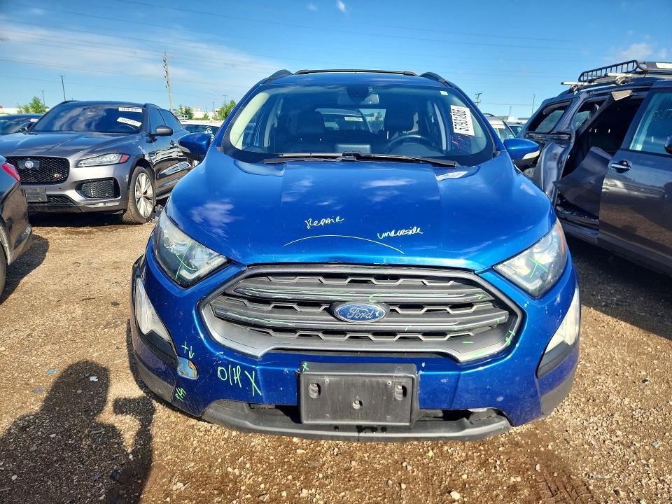 2018 Ford Ecosport მანქანა იყიდება აუქციონზე, vin: MAJ6P1CL8JC247192, აუქციონის ნომერი: 57931806