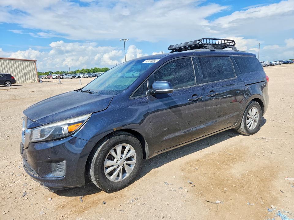 56470656 :رقم المزاد ، KNDMB5C10H6283814 vin ، 2017 Kia Sedona مزاد بيع