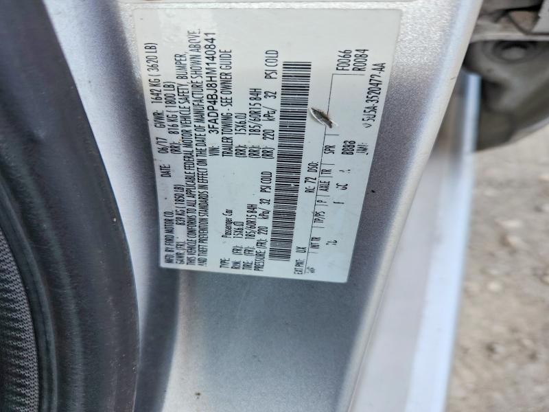 2011 Ford Fiesta მანქანა იყიდება აუქციონზე, vin: 3FADP4BJ8HM140841, აუქციონის ნომერი: 57294036