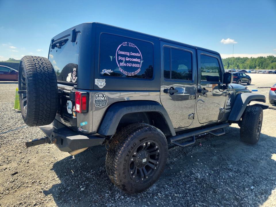 Продажа на аукционе авто 2017 Jeep Wrangler Unlimited, vin: 1C4BJWDG4HL550683, номер лота: 57698656