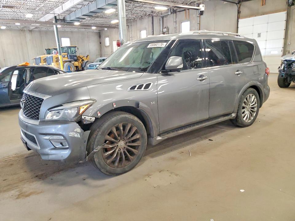 Auction sale of the 2016 Infiniti Qx80, vin: JN8AZ2NE3G9120346, lot number: 55860176