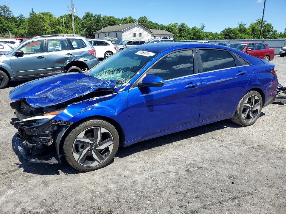 57480616 :رقم المزاد ، KMHLN4AJ0MU011801 vin ، 2021 Hyundai Elantra مزاد بيع