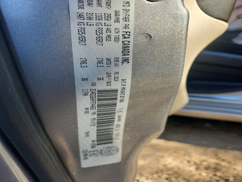 85448095 :رقم المزاد ، 2C4RDGBG0FR744663 vin ، 2015 Dodge Grand Caravan مزاد بيع