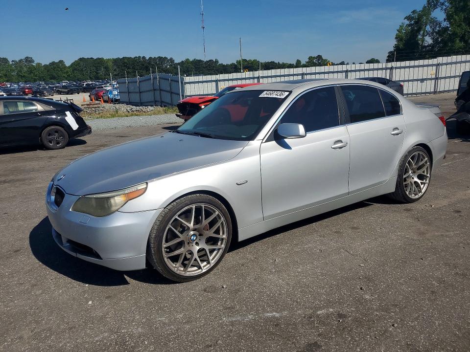2007 Bmw 525 მანქანა იყიდება აუქციონზე, vin: WBANE535X7CW65201, აუქციონის ნომერი: 54687436