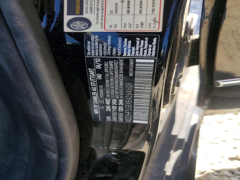 57600986 :رقم المزاد ، WDDHF5GBXBA264609 vin ، 2011 Mercedes-benz E مزاد بيع