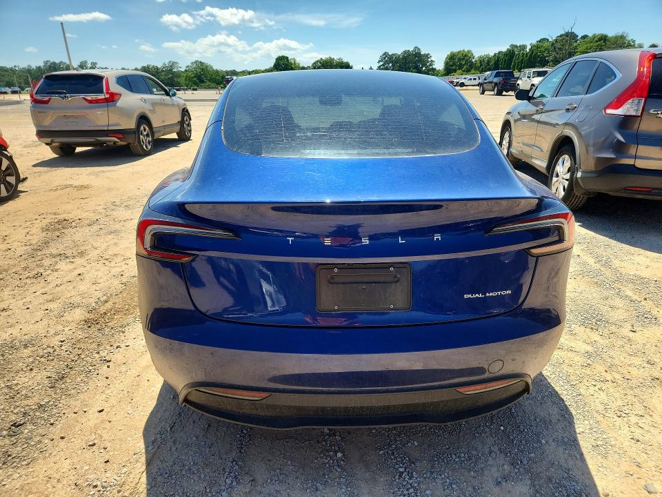 2024 Tesla Model 3 მანქანა იყიდება აუქციონზე, vin: 5YJ3E1EBXRF791943, აუქციონის ნომერი: 55871716