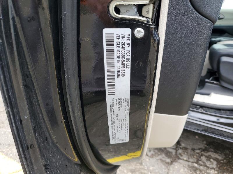 2021 Chrysler Pacifica მანქანა იყიდება აუქციონზე, vin: 2C4RC3BG8MR518539, აუქციონის ნომერი: 57420576