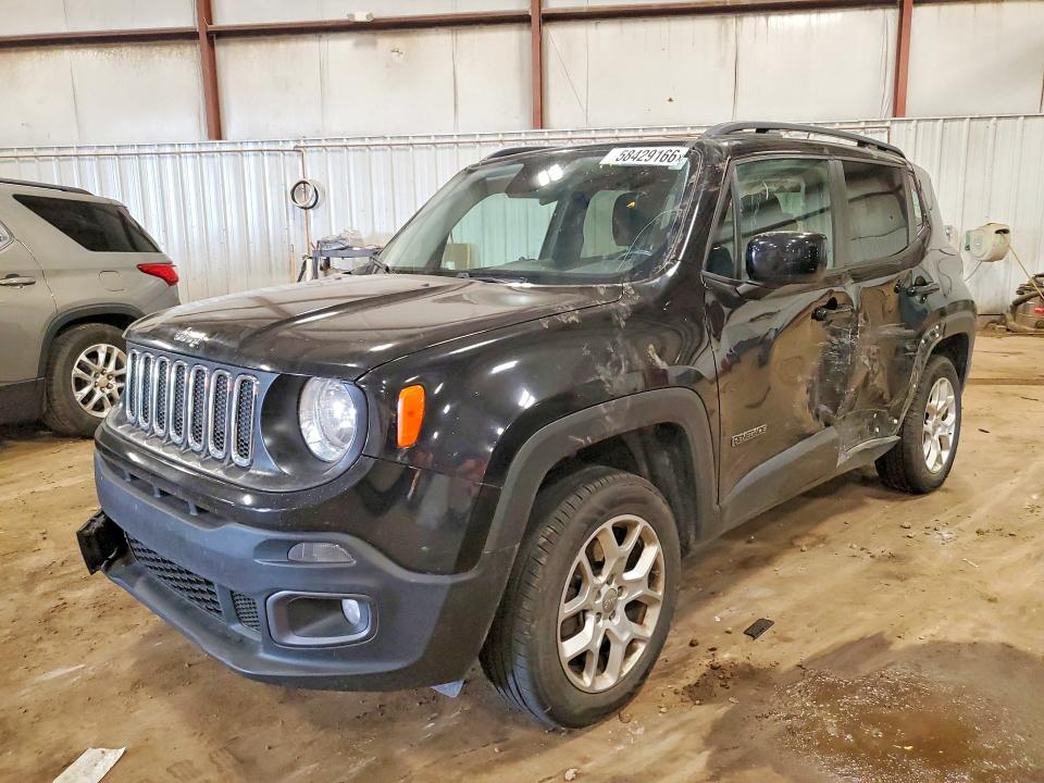 2017 Jeep Renegade მანქანა იყიდება აუქციონზე, vin: ZACCJBBB6HPE60502, აუქციონის ნომერი: 58429166