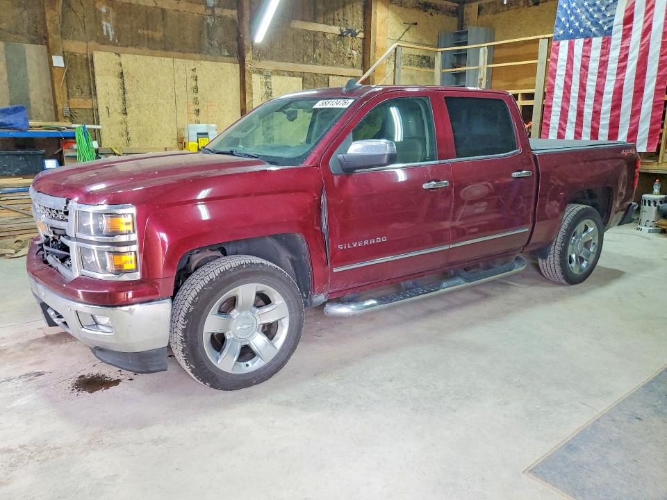 58812476 :رقم المزاد ، 3GCUKSEC8FG394216 vin ، 2015 Chevrolet Silverado مزاد بيع