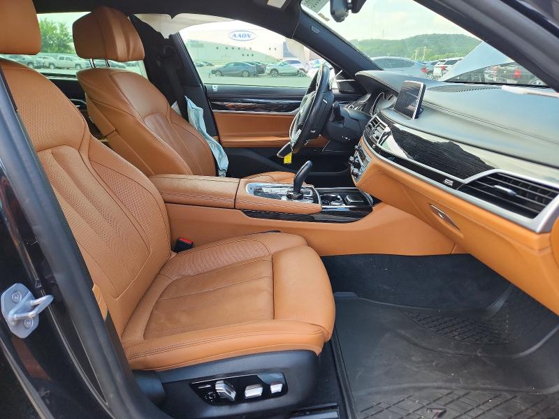 2019 Bmw 740 მანქანა იყიდება აუქციონზე, vin: WBA7E4C59KGV28271, აუქციონის ნომერი: 56196666