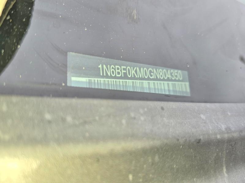 55357126 :رقم المزاد ، 1N6BF0KM0GN804350 vin ، 2016 Nissan Nv مزاد بيع